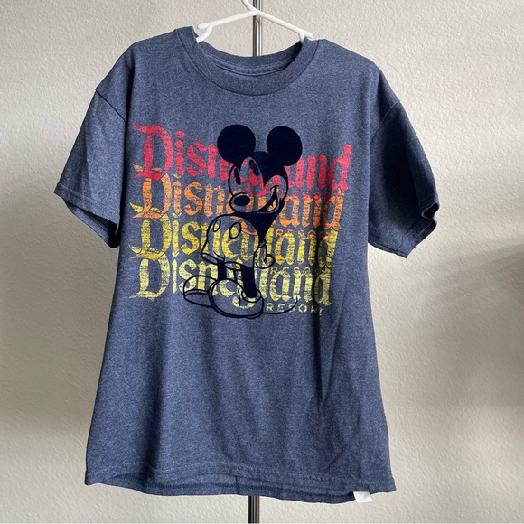 Disney Other - Disney Kids Gray Mickey Mouse T-Shirt -‎ Adult Medium